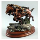 Chilmark Pewter Sculpture, Kindred Spirits Series, 