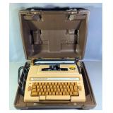 Smith-Corona Sterling Cartridge Electric Typewriter, In Carry Case