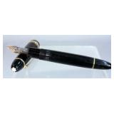 MONTBLANC Meisterstuck #149 Fountain Pen 4810, Black Fountain Pen 14k Gold Nib 585