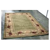 Vintage Area Rug 92 x 63", Floral