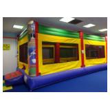 Magic Jump Inflatable Sports Arena Bounce House and B-Air Blower, Inflated Size: 11