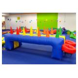 Magic Jump Floating Balls Interactive Inflatable and B-Air Blower, Inflated Size: 4