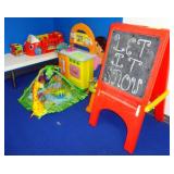 Dora Kitchen, Playskool Chalkboard Easel, Infant Toy and More