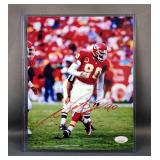 Kansas City Chiefs Neil Smith Autographed Photo, Including JSA COA Sticker, 8" x 10"