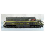 AHM Western Maryland Ho Scale BL-2 DCC Locomotive #82
