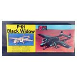 Sterling Models P-61 Black Widow Model Airplane Kit, 37.5" Wing Span, New In Box