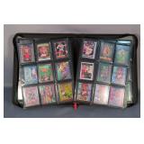 NFL Football Kansas City Chiefs Patrick Mahomes Trading Cards, Qty Over 200, In Zip Up Red Binder