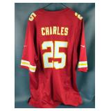 Kansas City Chiefs Jamaal Charles #25 Jersey By XL On Field, Size XL 