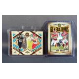 2021 Panini Generations Jason Kelce And Travis Kelce No. G-6 19/25, And 2022 Panini Generations Trav