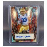 2024 Leaf Metal Mojo Fire Carson Steele Autograph Card BA-CS1, Numbered 2/6 