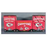 Panini Super Bowl Champions Boxed Sets, Includes Super Bowls LIV, LVII, And LVIII, All Are Unsealed