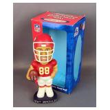 Kansas City Chiefs Tony Gonzalez NFL Collectible Series Hand Painted Bobblehead In Original Box 