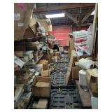 Household Goods, Outdoor Items, Double Sided Gondola Shelving, And More