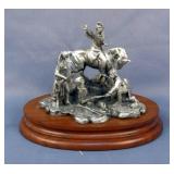 Chilmark "Chief Joseph" Special Registered Edition Fine Pewter Sculpture By Polland, No. 1947, 5.5" 