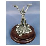 Chilmark "Buffalo Spirit" Fine Pewter Sculpture By Polland, No. 206/2500, 4.5", In Original Box 