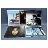 Billy Joel LP Record Albums Including Piano Man, The Stranger, Glass Houses, Streetlife Serenade And