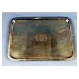 International Silver Co. Trans World Airlines / TWA Serving Tray, Marked SG0956, 11.5" x 8.5" 