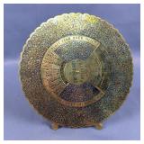 Brass Perpetual Century Calendar, 1983-2082, 8" Diameter