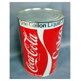 Sitco Fountain Top Coca-Cola Dispenser Sign, Model 164088, Mfg. 1984, 6.5" x 16" x 4", Vintage Paper