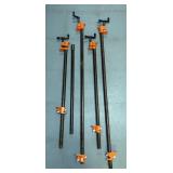 Pony Pipe Clamps, 36" Long, Qty 4