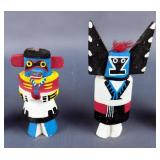 Hopi Native American Kachina Dolls, Qty 4
