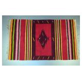 Native American Style Woven Rug, 28" x 48" 