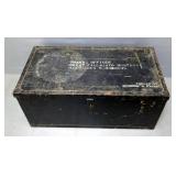 World War II U.S. Air Force Named Officers Trunk, 15" x 34.5" x 18" 