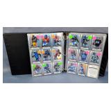 Football Cards, Upp3er Deck And Select, Contents Of Binder