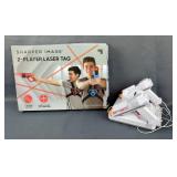 Sharper Image 2 Player Laser Tag Includes Laser Blasters And Chest Guards, In Original Box And Proje