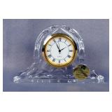 Tyrone Crystal Irish Hand Crafted Full Lead Crystal Clock, 2.5" x 3.75" 