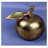 Brass Toned Apple Bell, 3" 