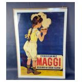 Nestle Reproduction Poster Consomme Maggi 27.5" x 19.5" 