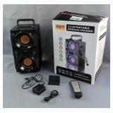 Supniu 2.2" Speaker, Model A21 Portable Wireless Speaker, Untested, In Original Box 