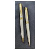 Waterman Paris France Ballpoint Pen And Mechanical Pencil Set 