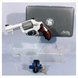 Smith & Wesson Airlite Ti 337-1 Revolver, .38 Spl + P Jacketed, SN#CDR6432, Light Titanium, Unfired