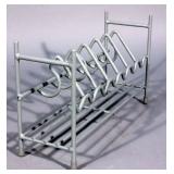 Seven (7) Gun Plastic Coat Pistol Rack