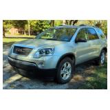 2010 GMC Acadia Sport Utility Vehicle SUV, VIN 1GKLVLEDXAJ142397, 180,399 Miles Showing On Odometer