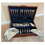 Reed & Barton Stainless Steel Cutlery And Silverware, Includes Butter Knives, Steak Knives, Various 