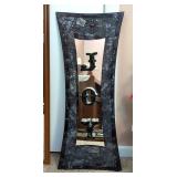 Door Dressing Mirror, 12" x 48" And Joy Mosaic Mirror, 28" x 11.5" 