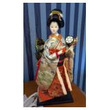 Japanese Geisha Doll, 13"
