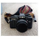 Minolta X-700 Camera Including Minolta Auto 280PX Flash And Minolta Zoom Lens, In Carry Case, And Pa