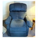 Golden Upholstered Seat Recliner Lift Chair Model SH501-LRG-STC-MAD, Powers On, 43" x 35" x 40"