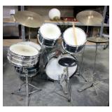 Ludwig Standard Weather Master Drum Set in Blue Strata