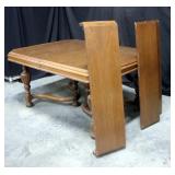 Dining Table with Ornate Leg Detail, 5