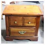 Nightstand with 2 Drawers 26"W x 24"H