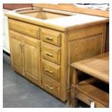 Vanity Unit, 2-Doors and 4-Drawers 48"W x 36"H x 27"D