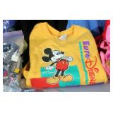 Disney & Legos! Mickey Mouse Bag, Minnie Mouse Purse, Euro Disney Shirts, Large Assortment of Legos