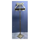 Adjustable Brass Music Stand, 48" x 12"