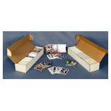 1992 Football Trading Cards Including Upper Deck, Pinnacle And Fleer, Contents Of 2 Boxes