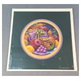 Randall Spangler "The Easter Dragon" Print 112/750, Signed By Artist, COA Included, Double Matte, 14